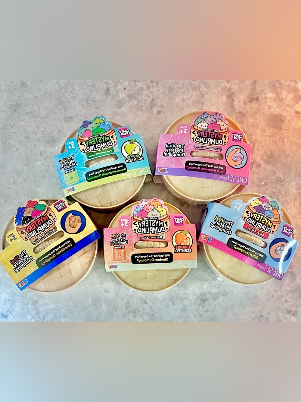 RMS The Original Mystery Dumpling ULTIMATE BUNDLE Set of 5!